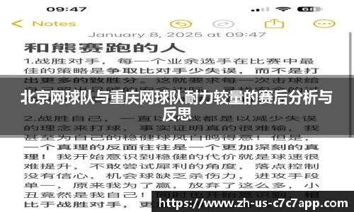 北京网球队与重庆网球队耐力较量的赛后分析与反思